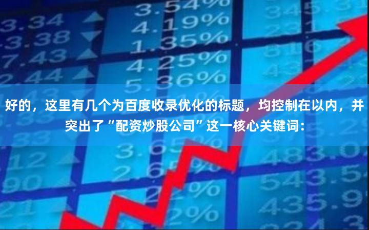 好的，这里有几个为百度收录优化的标题，均控制在以内，并突出了“配资炒股公司”这一核心关键词：